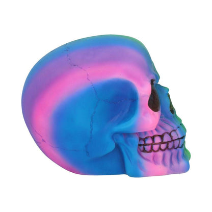 Rainbow Skull 15.5cm 5
