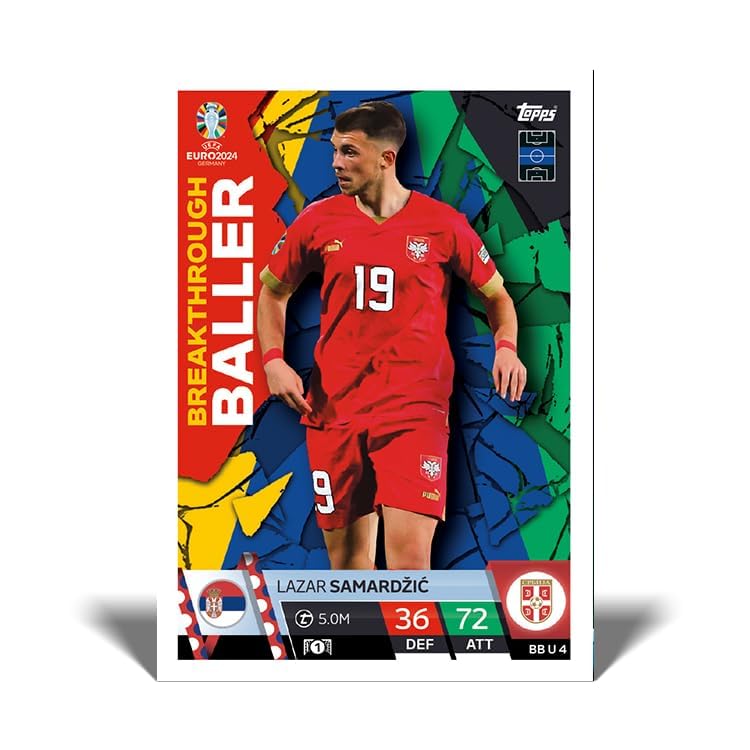 Topps Official Euro 2024 Match Attax Update Mega Multipack (34 Cards) 7