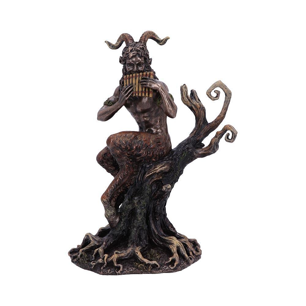 Bronze Mythological Pans Melody Figurine 24cm