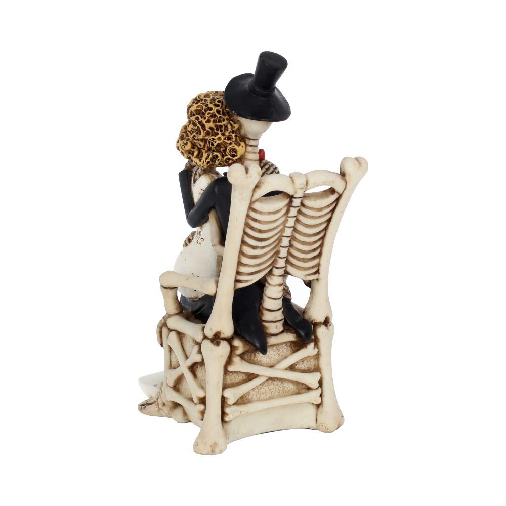 For Better Worse Gothic Sugar Skull Bride Groom Figurine Wedding Ornament Better 25cm 5