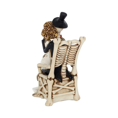 For Better Worse Gothic Sugar Skull Bride Groom Figurine Wedding Ornament Better 25cm 5