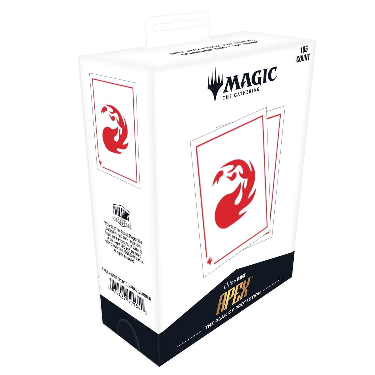 Mana 8 105ct Apex Deck Protector Sleeves Mountain for Magic The Gathering 3