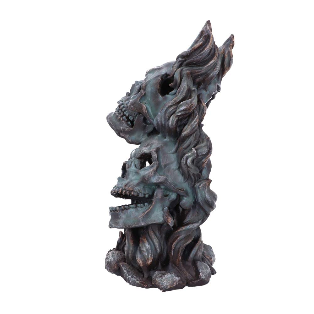 Comedy and Tragedy Skull Ornament 33.5cm 3