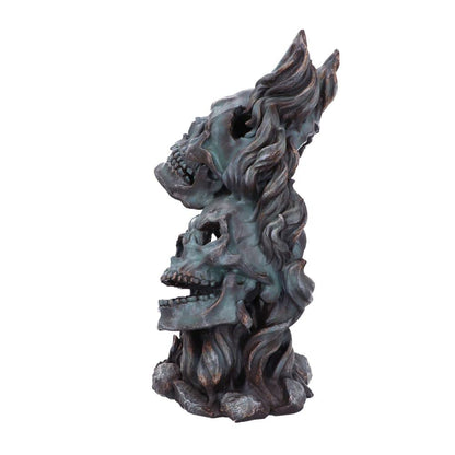 Comedy and Tragedy Skull Ornament 33.5cm 3