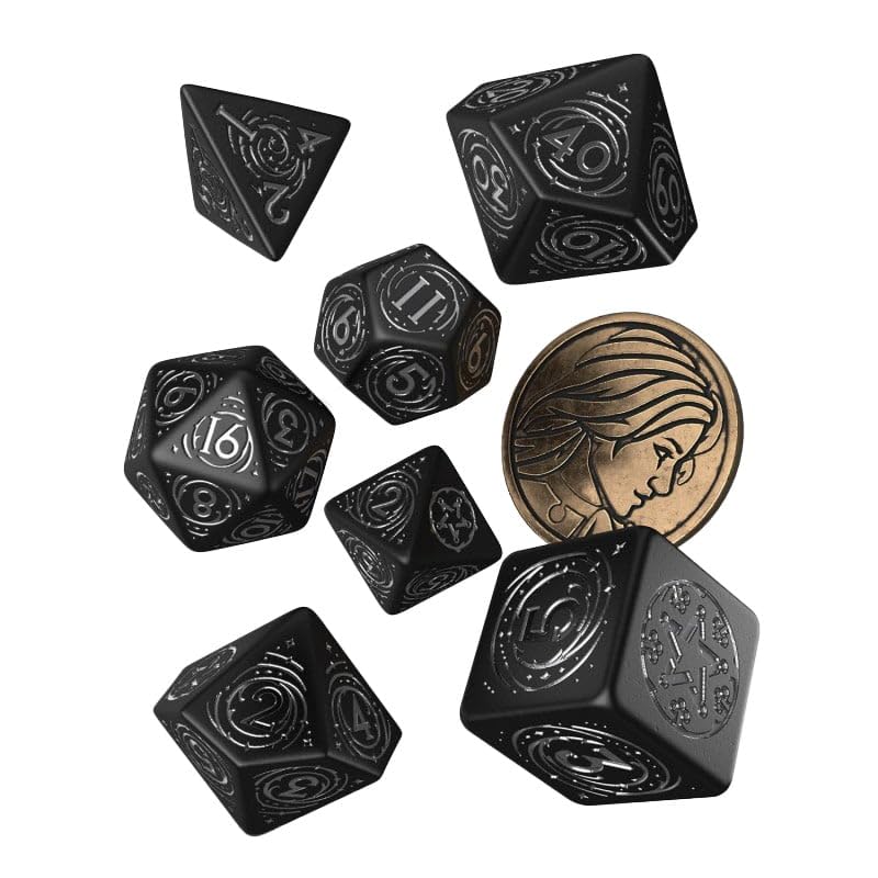 Q-Workshop Witcher Dice Set. Yennefer - Q-Workshop Obsidian Star 2