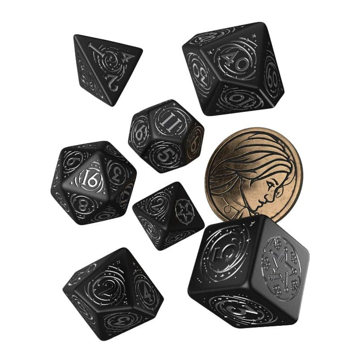 Q-Workshop Witcher Dice Set. Yennefer - Q-Workshop Obsidian Star