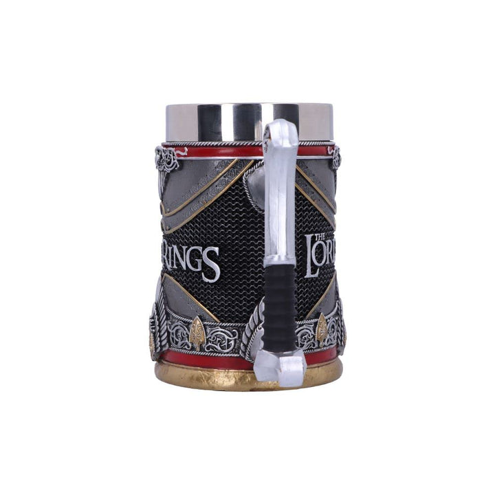 Lord of the Rings Aragorn Tankard 15.5cm Officially Licensed