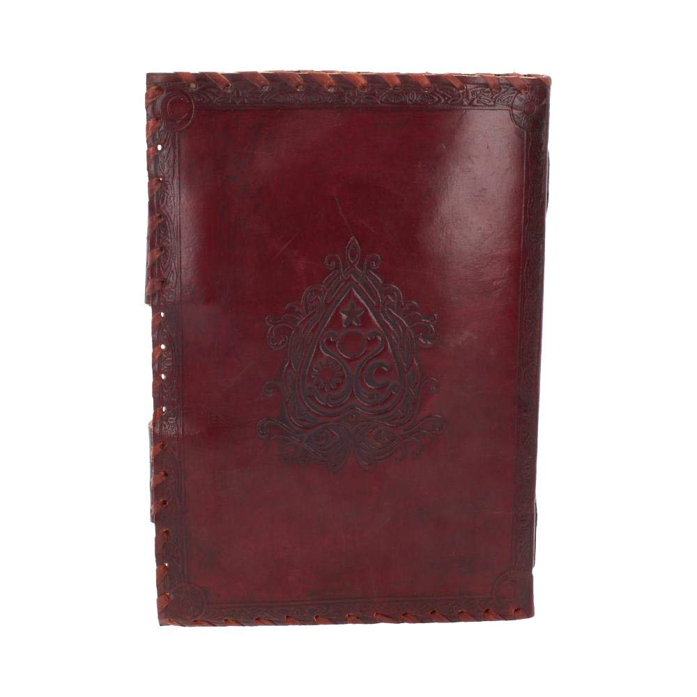 Spirit Board Clasping Embossed Leather Journal 25cm