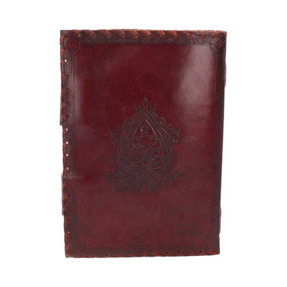 Spirit Board Clasping Embossed Leather Journal 25cm 4
