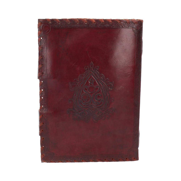 Spirit Board Clasping Embossed Leather Journal 25cm