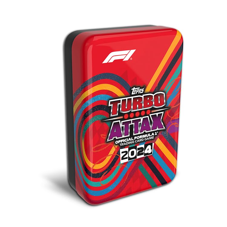 Topps Turbo Attax Formula 1 2024 - Mega Tin Contains 66 Cards Including 6 LEs and 4 Exclusive Cards! 2