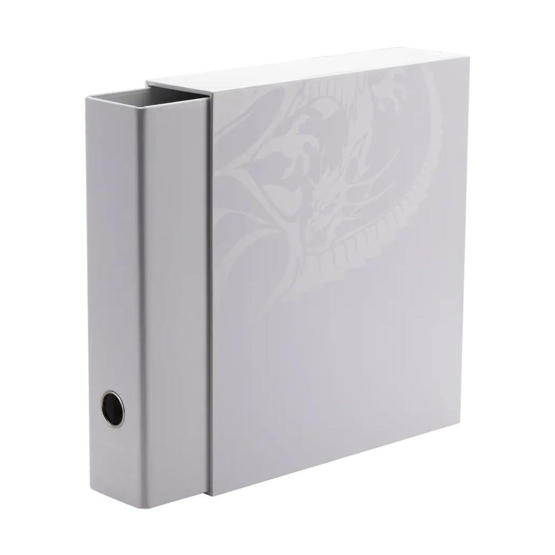 Arcane Tinmen - Dragon Shield Card Binder – Sanctuary Slipcase: White – Card Games - Compatible with Pokemon, Yugioh, Magic The Gathering, MTG TCG OCG & Hockey Cards