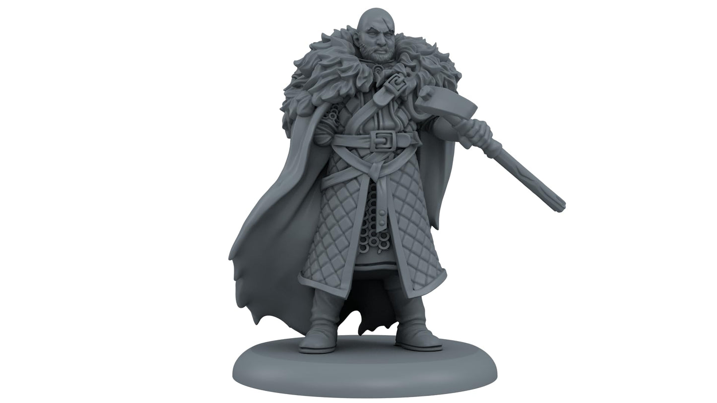 CMON A Song of Ice and Fire Tabletop Miniatures Game Night's Watch Heroes I Box Set - Command The Defenders of The Wall! Strategy Game for Adults, Ages 14+, 2+ Players, 45-60 Minute Playtime, Made 4