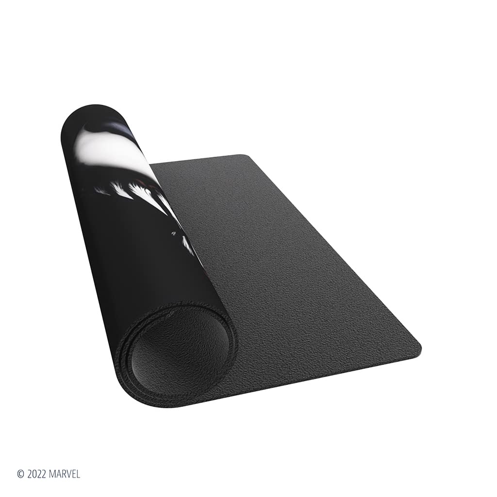 Gamegenic Marvel Champions Venom Game Mat | Slip-Resistant 24" by 14" Rubber Mat | Designed for Use with Marvel Champions The Card Game | Compatible with Other TCGs and LCGs | Made by Gamegenic 5