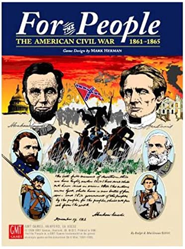 GMT: For the People II, the American Civil War 1861-1865, Board Game 3rd Edition 1