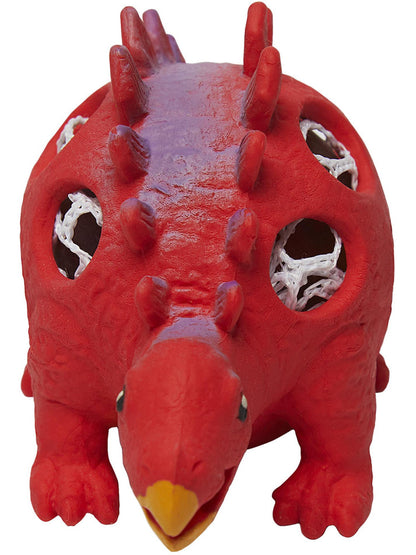 Novelty Squeeze Dinosaurs Child Assorted Colours and Designs 12pcs Approx 9cm 2