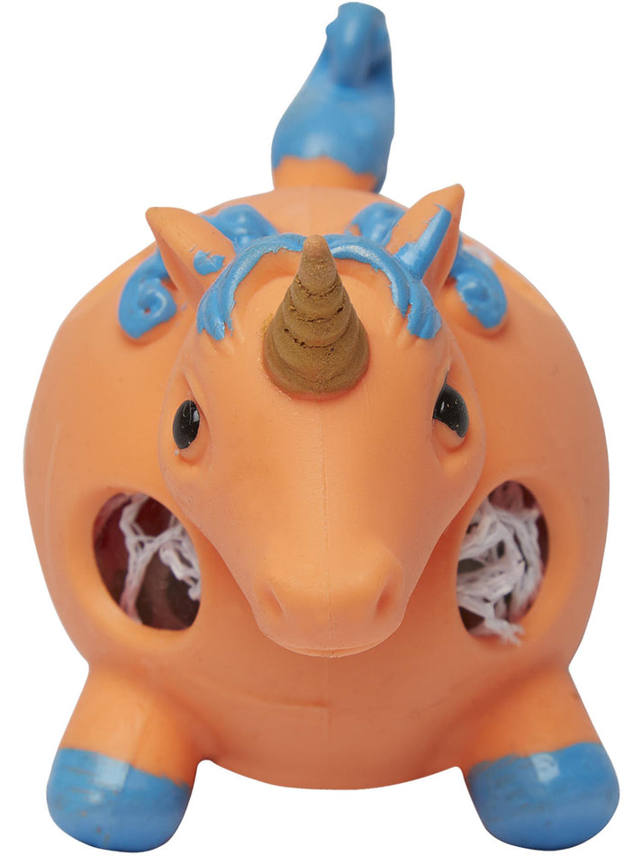 Novelty Squeeze Unicorns Child Assorted Colours 12pcs 6.5cm Toy Gift