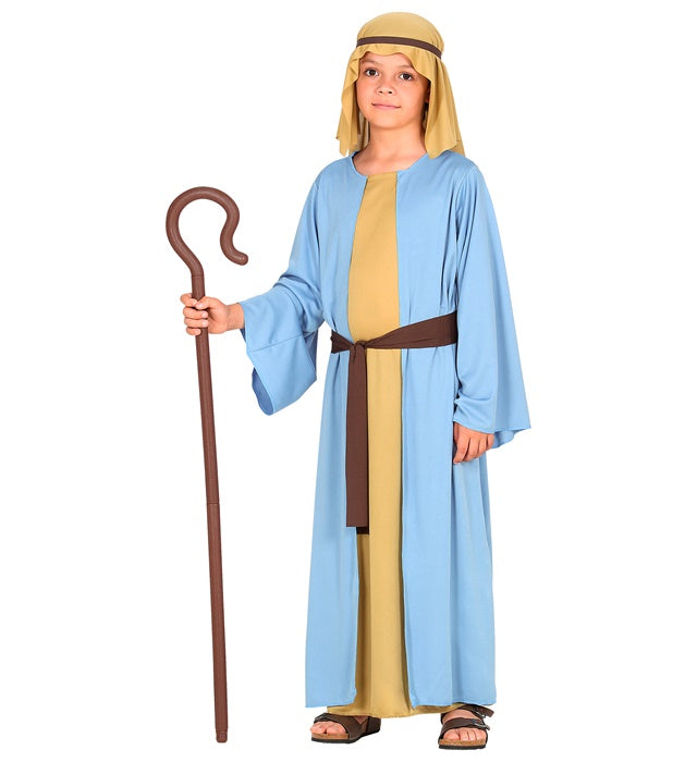 Shepherd  Tunic With Long Vest, Belt, Headpiece 