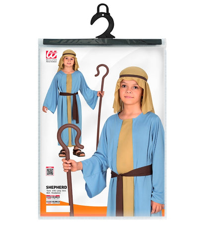 Shepherd  Tunic With Long Vest, Belt, Headpiece 