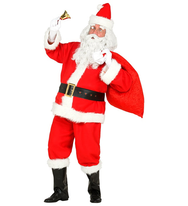 Santa Claus  Jacket, Pants, Belt, Boot Covers, Hat 