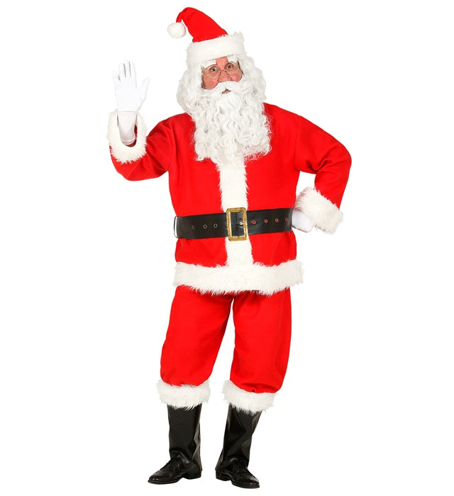 Santa Claus  Jacket, Pants, Belt, Boot Covers, Hat 