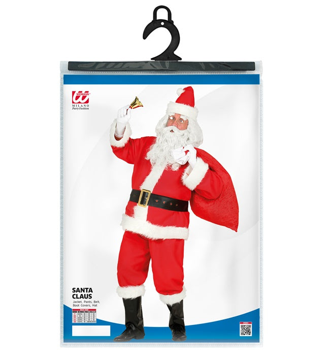 Santa Claus  Jacket, Pants, Belt, Boot Covers, Hat 
