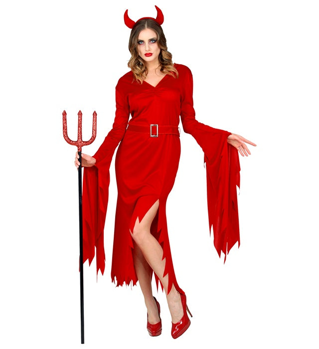 Devil  Dress, Belt, Horns 