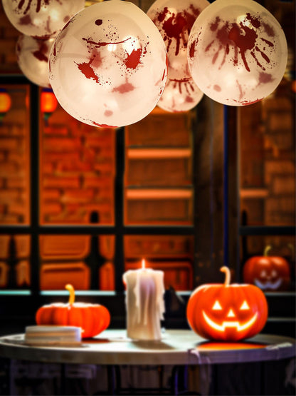 Bloody Balloons 30cm 8Pk Helium Quality Halloween Decoration 3