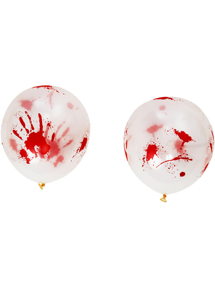 Bloody Balloons 30cm 8Pk Helium Quality Halloween Decoration 1