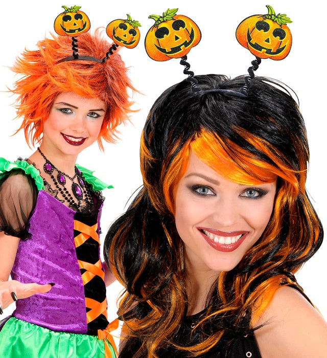 Reflective Pumpkin Head Bopper