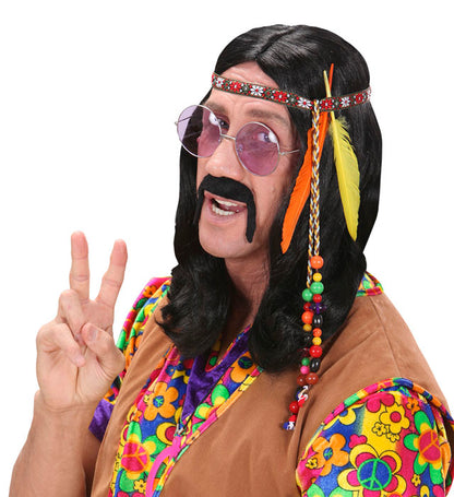 Hippie Headbands With Beads & Feathers