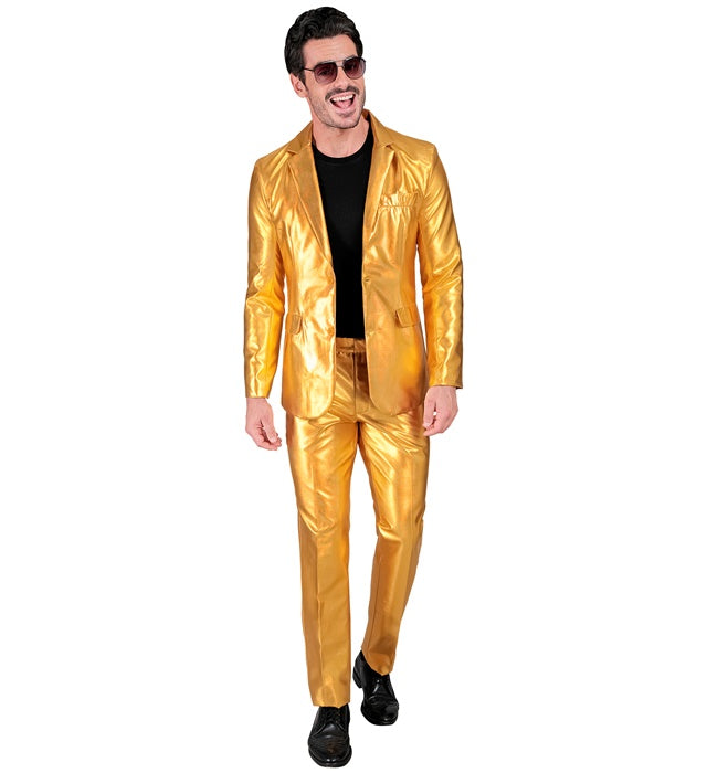 Gold Party Fashion Suit  Jacket, Pants 