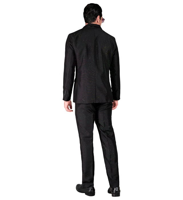 Sparkling Black Party Fashion Suit  Jacket, Pants 