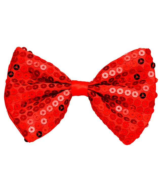 Red Sequin Bow Tie