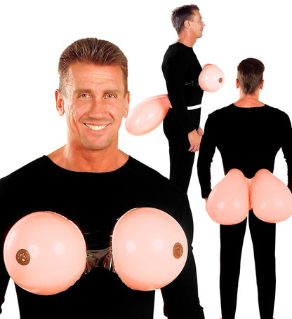 Inflatable Oversized Boobs & Buttset