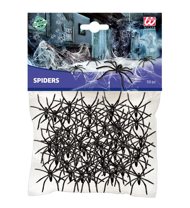 Set Of 50 Spiders