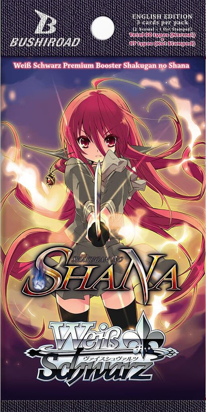 Weiß Schwarz Premium Booster: Shakugan No Shana product image