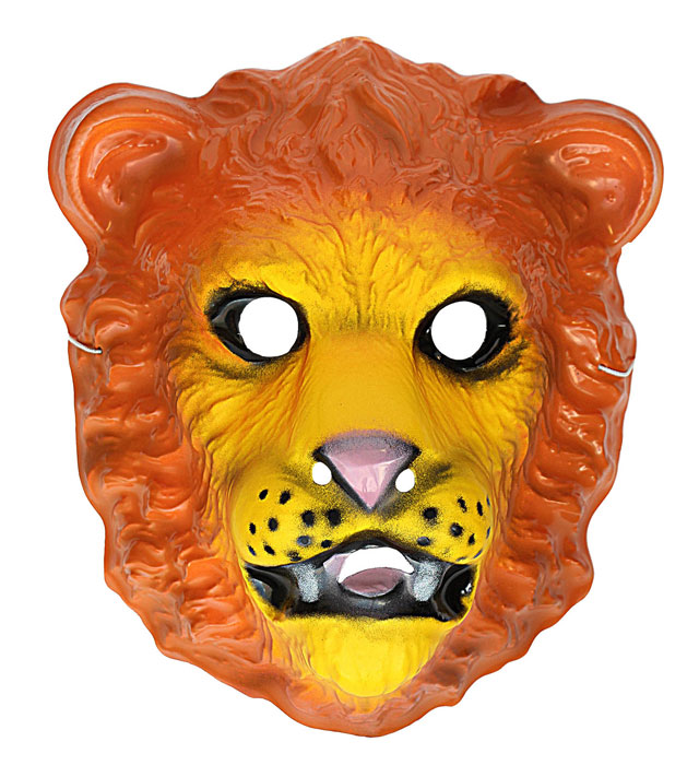 Lion Mask Plastic