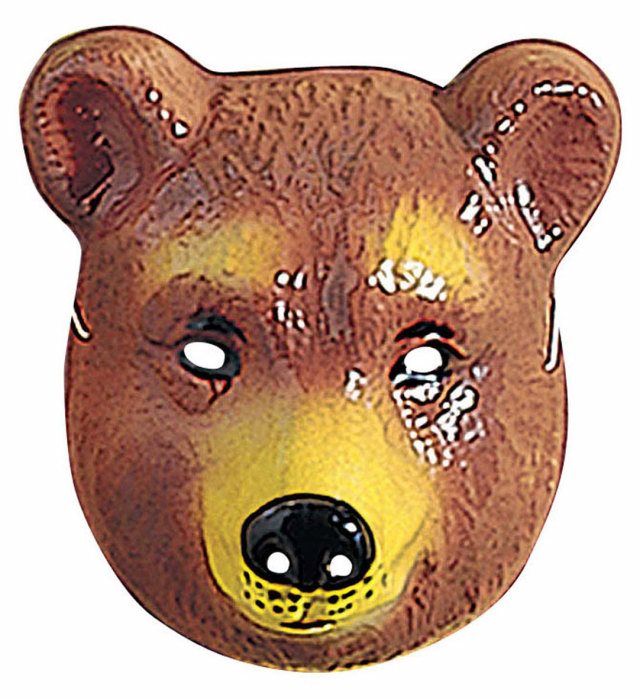 Bear Mask Plastic
