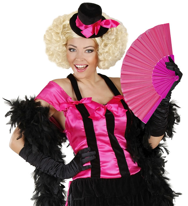 Fabric Fan 23 Cm - 6 Colors Ass.