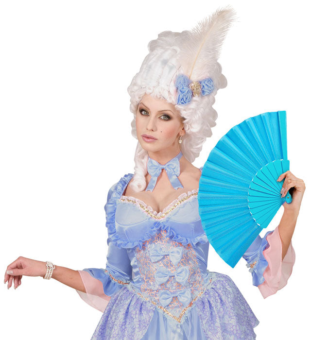 Fabric Fan 23 Cm - 6 Colors Ass.