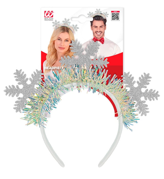 Headpiece Snowflakes Glitter