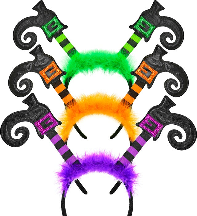 Head Boppers Witch Legs 3 Colors Assorted