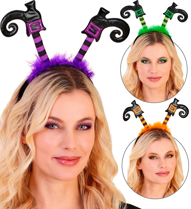 Head Boppers Witch Legs 3 Colors Assorted