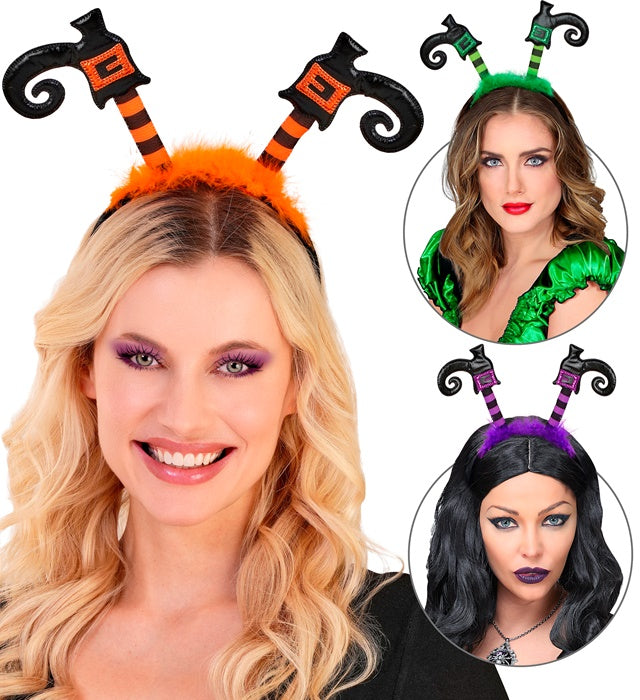 Head Boppers Witch Legs 3 Colors Assorted