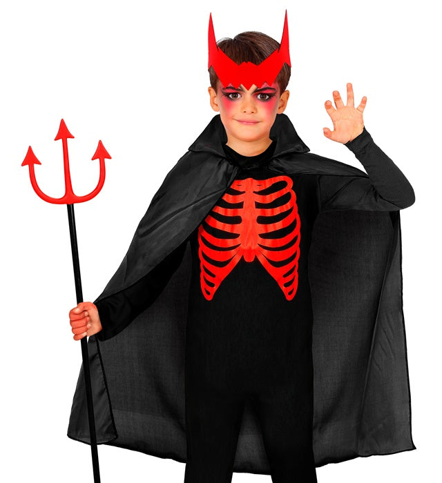 Child Size Black Cape 100 Cm