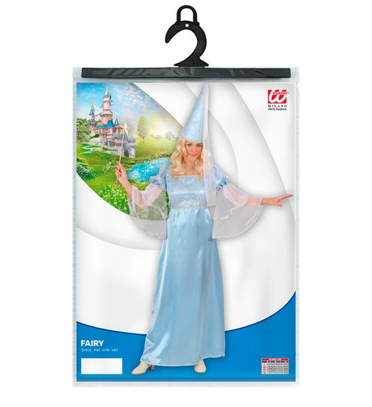 Turquoise Fairy  Dress, Hat Withveil 