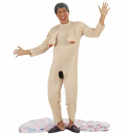 Flasher Granny  Sexy Jumpsuit, Dressing Gown 