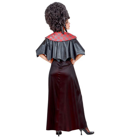 Baroque Vampiress  Dress, Capelet With Collar 