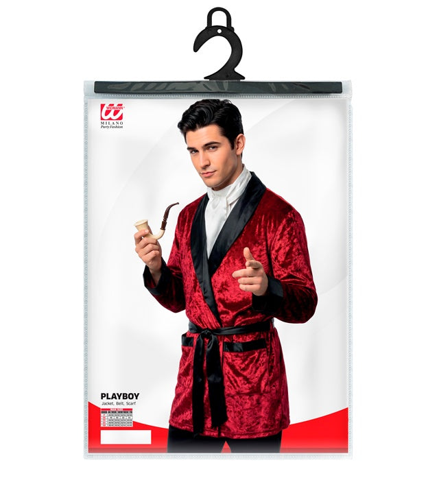 Playboy Velvet  Jacket, Belt, Scarf 
